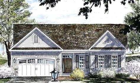 Empty Nester House Plans Small Traditional Jhmrad 136636