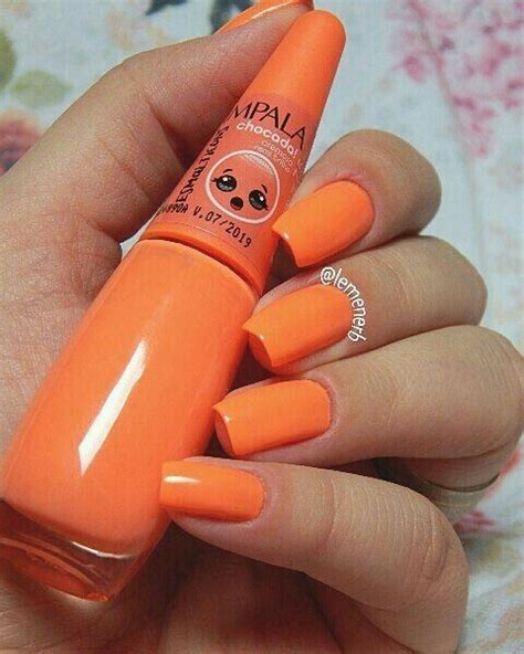 Orange Nail Designs Colorful Nail Designs Cute Nail Designs Natural