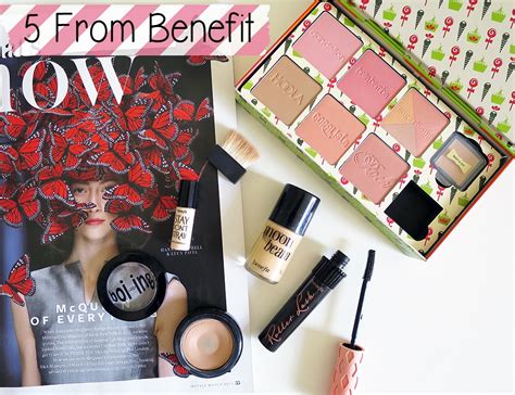 5 From Benefit Cosmetics Lets Talk Beauty