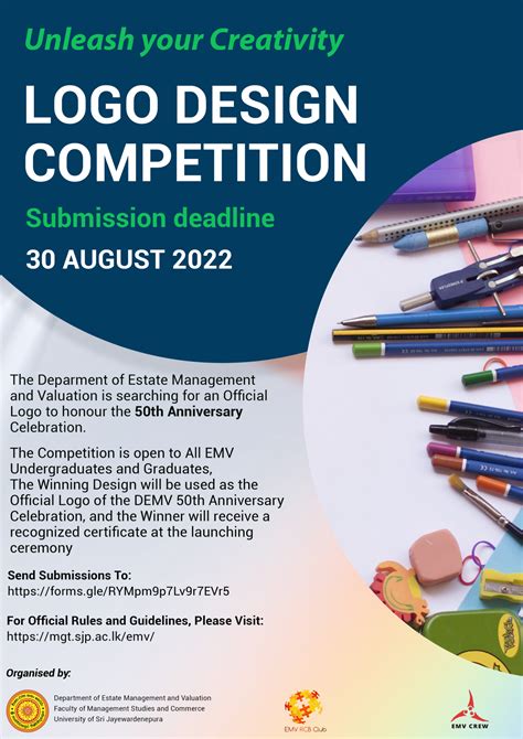 Logo Design Competition 50th Anniversary Of The Department Of Estate