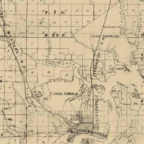 Duval County Florida Map