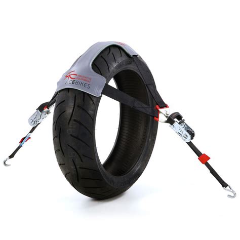 The best motorcycle tie down straps are available here at revzilla. ACE Bikes TYREFIX 300 Motorcycle Tie Down System at MXstore