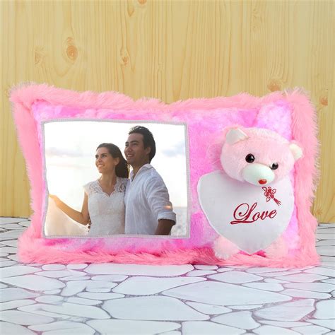 These personalized gifts for girlfriend would be a perfect way to surprise her on anniversary, birthday, valentine's day, new year, propose day, diwali, etc. Personalized Love Pillow, Valentine Gifts for Girlfriend