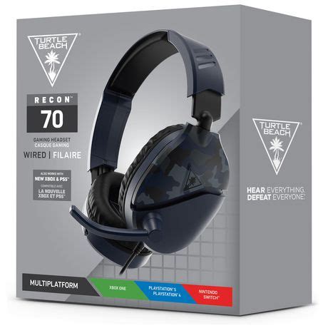 Turtle Beach Recon Blue Camo Gaming Headset Ps Pro Ps Ps