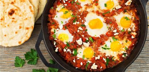 However, that doesn't mean you can't enjoy your favorite typically. Middle Eastern Shakshuka Dinner | Eggs.ca