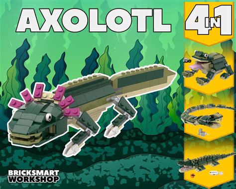 Lego Moc Axolotl 31121 Alternate By Bricksmartworkshop Rebrickable