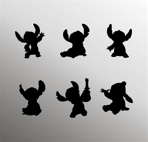 Stitch SVG Disney Svg Lilo Stitch SVG Aloha Svg Disney Silhouette