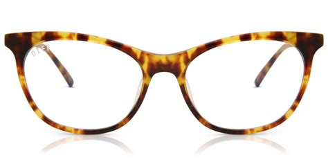 Diff Jade Amber Tortoiseclear Lens Glasses Tortoiseshell Visiondirect Australia