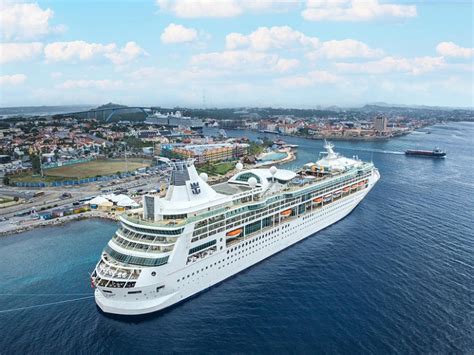 Cruise Ship Rhapsody Of The Seas Makes Inaugural Visit To Curaçao