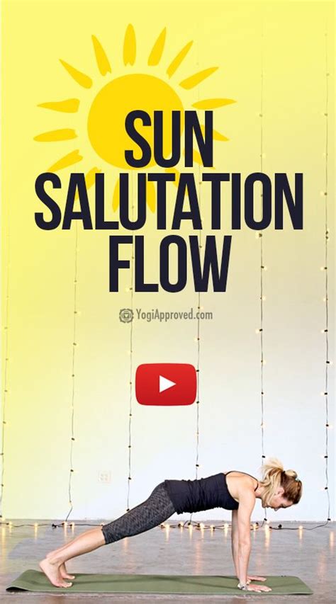 Sun Salutation Flow For Beginners Free Class Free Yoga Classes