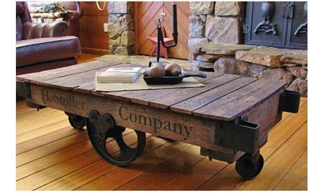 Featuring a unique blend of vintage industrial and contemporary style elements, the. lineberry carts | antique lineberry factory cart coffee ...