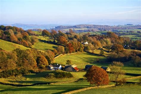 Rolling English Countryside In Autumn Silversurfers English