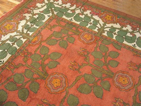 Early 20th Century Donegal Arts And Crafts Carpet Designed By Cfa