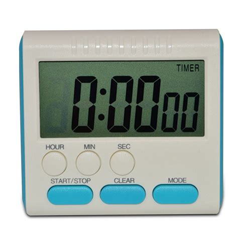 Digital Time Magnetic Large Lcd Digital Kitchen Timer Alarm 24 Hours