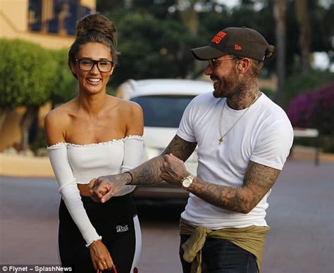 Towies Megan Mckenna Flashes A Glimpse Of Toned Tummy Daily Mail Online