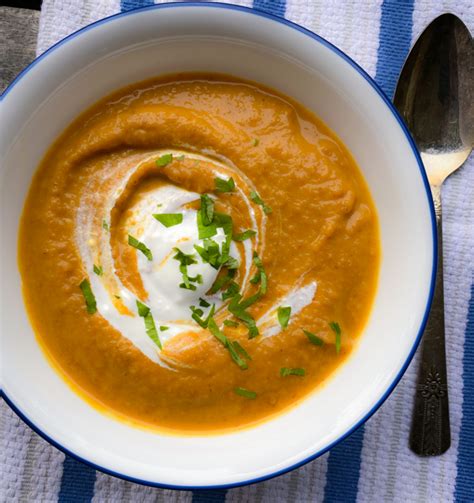 Curried Coconut Carrot And Pumpkin Soup Eat Live