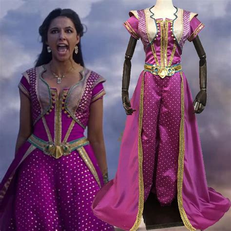 Princess Jasmine 2019 New Movie Deluxe Dress Aladdin