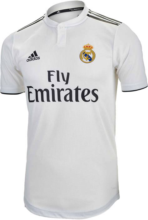 Adidas Real Madrid Home Authentic Jersey 2018 19 Soccerpro Jersey