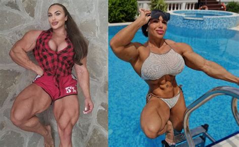30 Year Old Nataliya Amazonka Is The Most Famous Female Bodybuilder