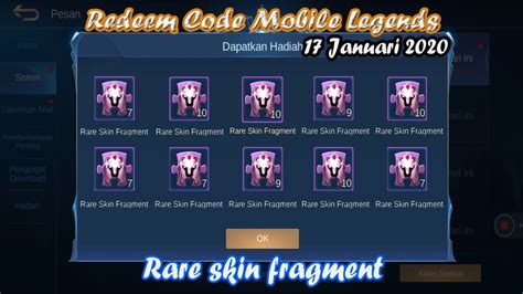 We update the new era of althea codes as soon as the old one expires. Redeem Code Mobile Legend Terbaru 2020 January - YouTube