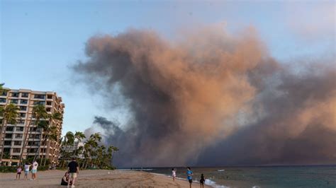 West Maui Opening Postponed By Hawaii Due To Wildfires Verve Times