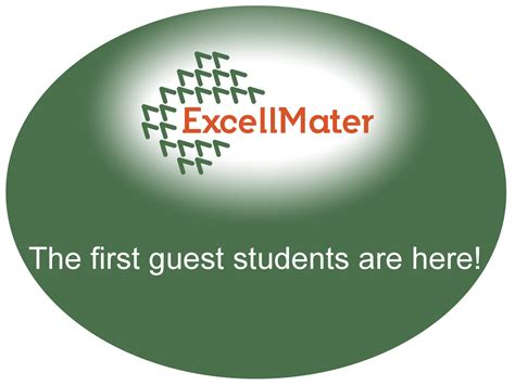 The First Guest Students Are Here Excellmater