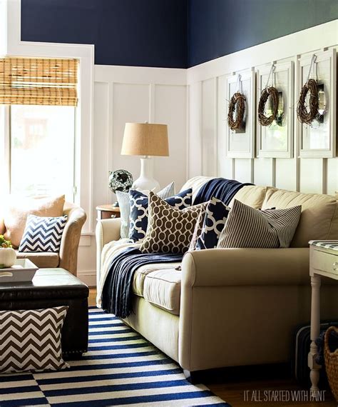 15 Brown And Blue Living Room Design Ideas To Try