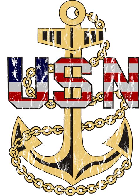 Navy Anchor Logo Svg