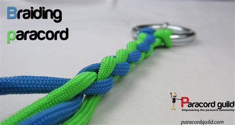 It is also surprisingly easy and, compared to the flat braid, has a rounded, 3d effect. Braiding paracord the easy way - Paracord guild | Paracord, Paracord braids, Paracord bracelet ...