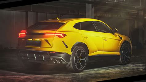 Lamborghini Urus Yellow Wallpaper 1920x1080px 1080p Free Download