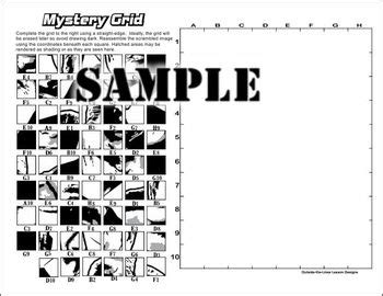 Mystery Grid Drawing Ronald Reagan By Outside The Lines Lesson Designs