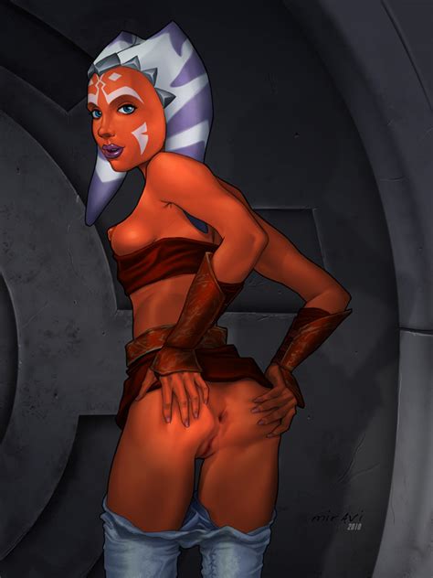 Rule 34 Ahsoka Tano Anus Ass Clone Wars Female Jedi Jedi Padawan Looking At Viewer Looking