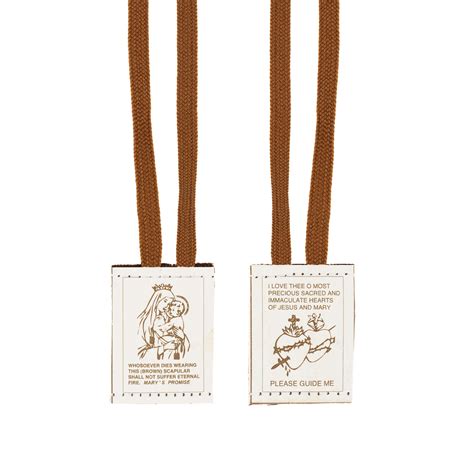 Brown Scapular Pack Of 20 The Catholic Company®