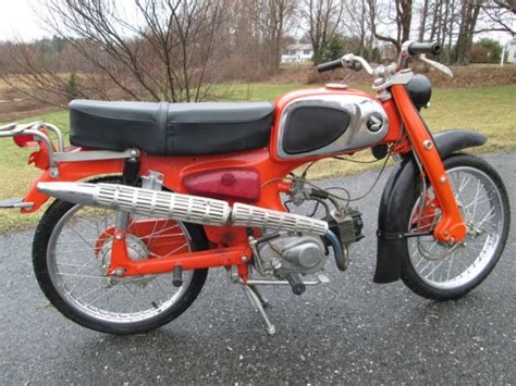 Is not responsible for the content presented by any independent website, including advertising claims, special offers, illustrations. Early 60's (1964?) Honda Sport 50 motorcycle