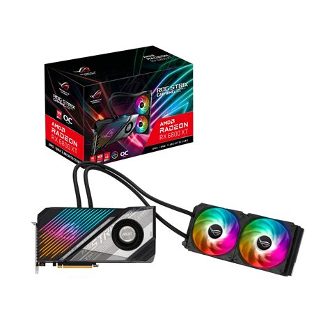 If you haven't downloaded a driver yet, skip below to. ASUS ROG STRIX LC AMD Radeon™ RX 6800 XT OC Edition Gaming Graphics Card ( PCIe 4.0 16GB GDDR6 ...