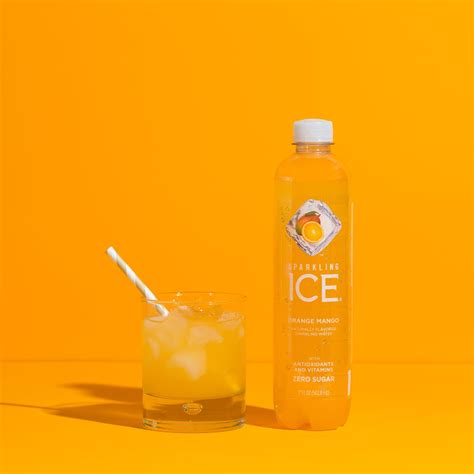 Sparkling Ice Naturally Flavored Sparkling Water Orange Mango 17 Fl