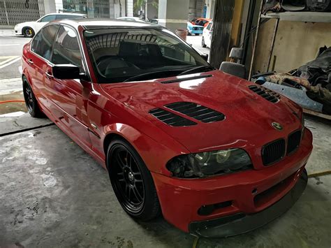 Red Bmw E46 Sedan From Malaysia Re46