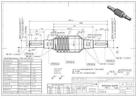 Mechanical Engineering Realistic Drawing Drawing Skill