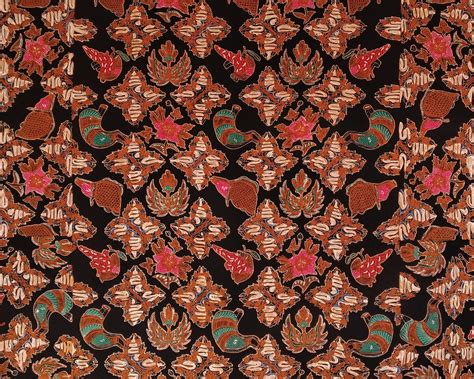 Batik Interna Ceplok Kesatriyan Sogan Ireng Batik Sejawat