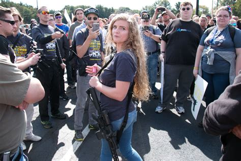 Kent State Gun Girl Kaitlin Bennett Flees Hundreds Of Protesters At