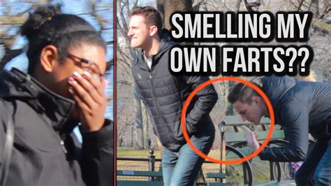 Smelling My Own Farts In Public Pooter Prank Youtube