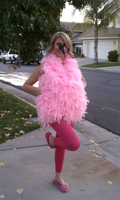 Adult Diy Flamingo Costume Really Awesome Costumes