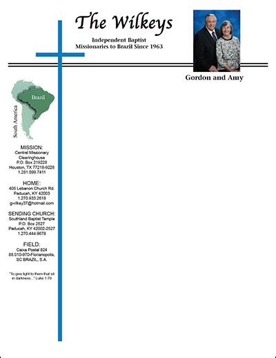Changing the text color can give the letterhead a more consistent feel. Free Church Letterhead Template Downloads / Church ...