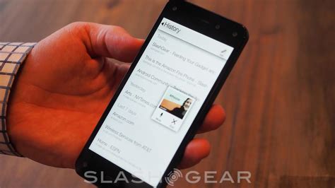 Amazon Fire Phone Hands On Slashgear