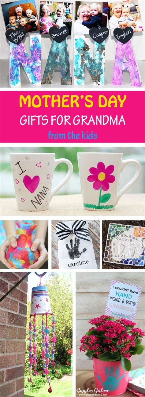 Discover gifts for grandmothers at asksly! 25 Mother's Day gifts for grandma from the kids | Diy ...