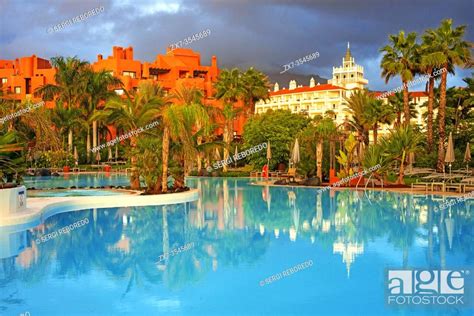 Pool Of Sheraton La Caleta Resort And Spa Costa Adeje Tenerife Island