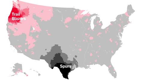Nba Map Nba Teams And Cities In The Us Low Key Nba