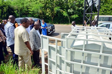 University Of Ghana On Twitter Univgh Vc Yesterday Inaugurated A Cctv Security System To
