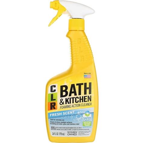 clr bathroom and kitchen cleaner