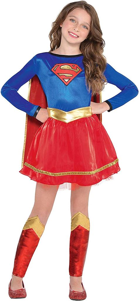 Costumes Usa Superman Supergirl Costume For Girls Includes